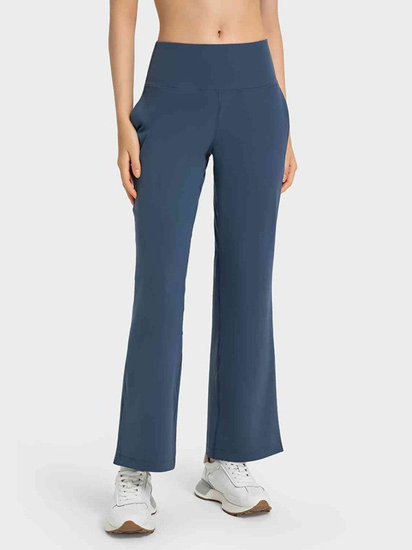 Ankle Length Slit Sport Pants