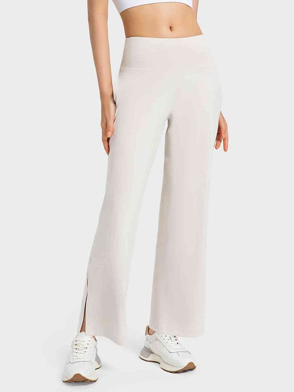 Ankle Length Slit Sport Pants