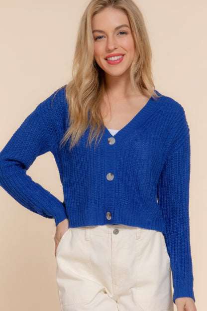 Timeless V-Neck Sweater Cardigan