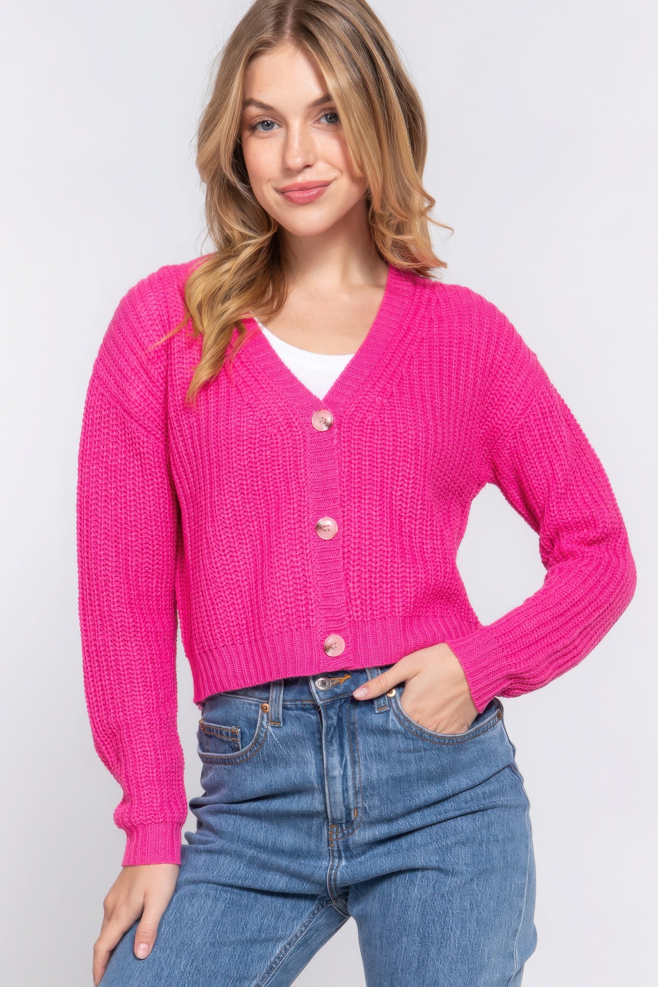 Timeless V-Neck Sweater Cardigan