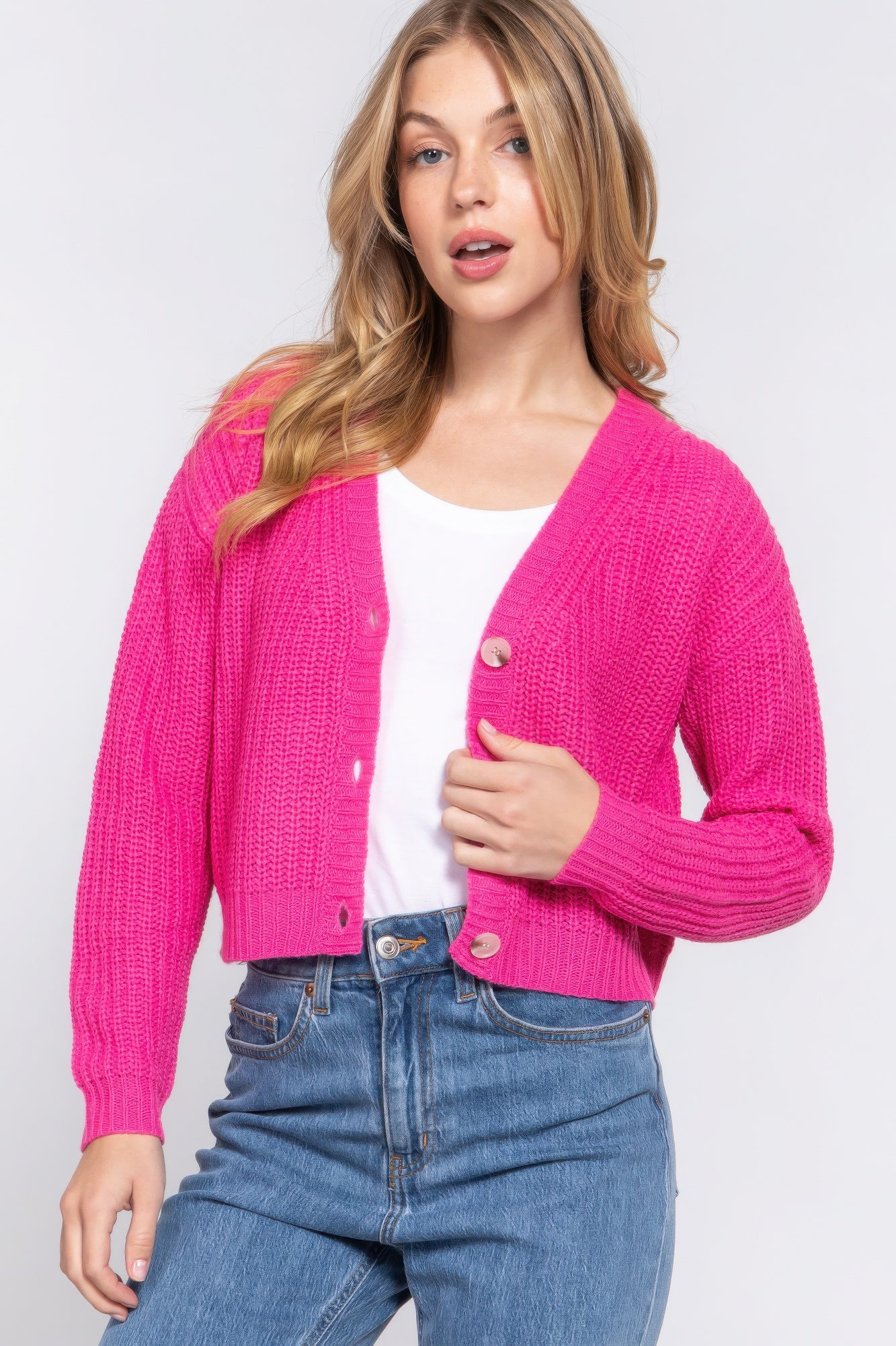 Timeless V-Neck Sweater Cardigan