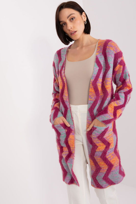 Geometric Cozy Cardigan